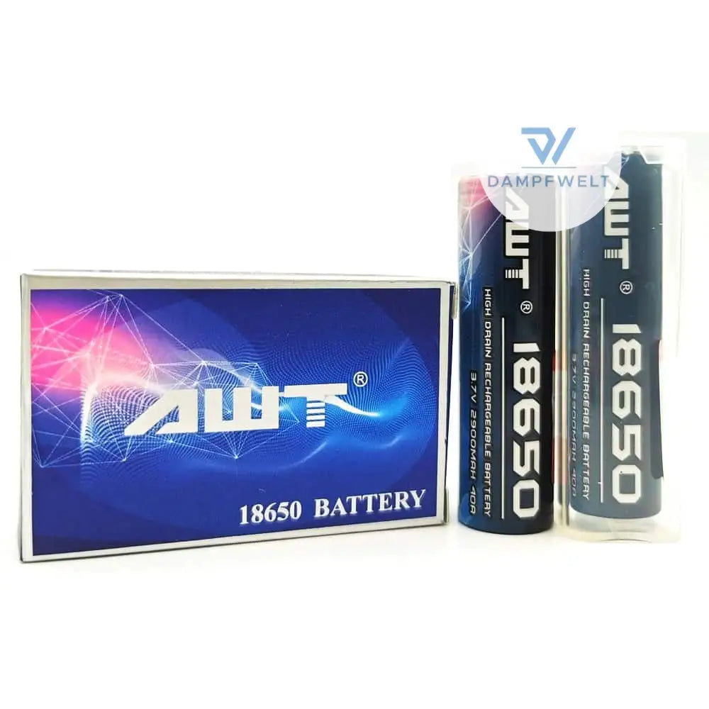 Awt 18650 Batterie 2 Stk. - 3.7V 2900Mah 40A
