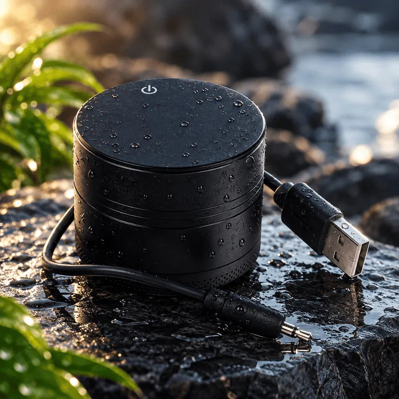 Alu Grinder USB 3-teilig 50mm mit Anzünder
