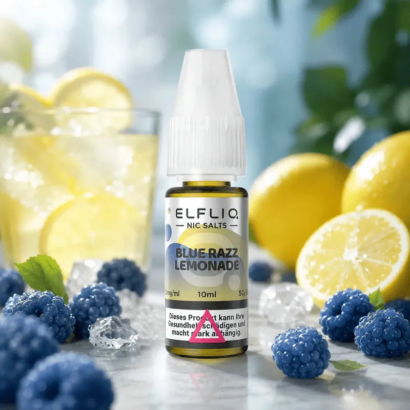 Das Original aus der Elfbar: Elfliq Blue Razz Lemonade Nikotinsalz im Test