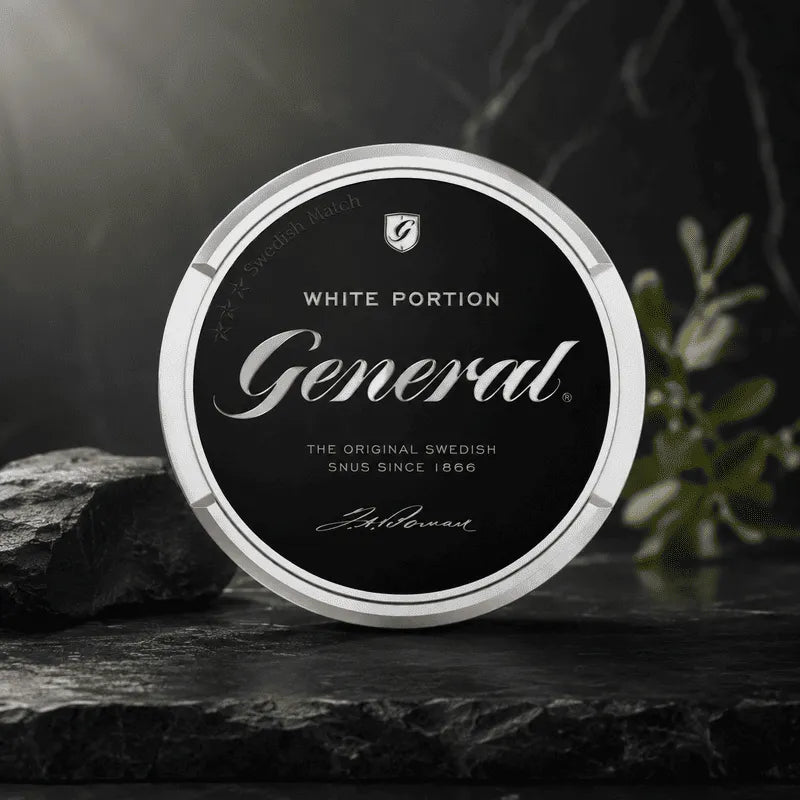 General White Portion Snus 21.6g Dose von Dampfwelt