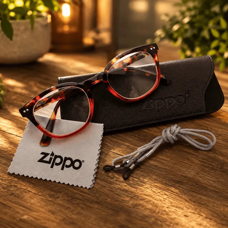 Praktisch, Stilvoll & Griffbereit: Das Zippo Brillen-Case mit Band im Test