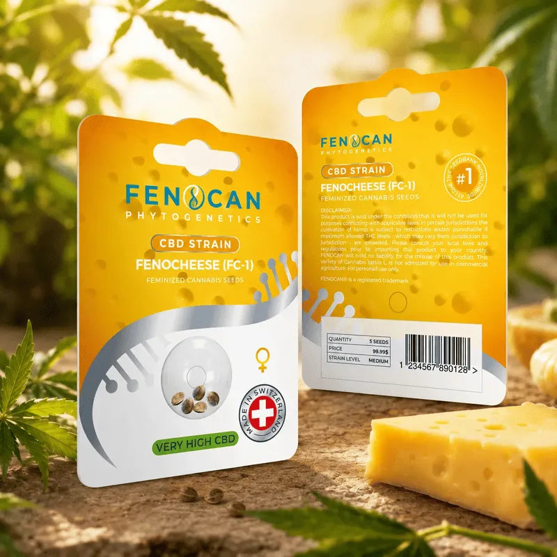 Fenocheese CBD Hanfsamen 3 Stk Verpackung von Fenocan bei Dampfwelt