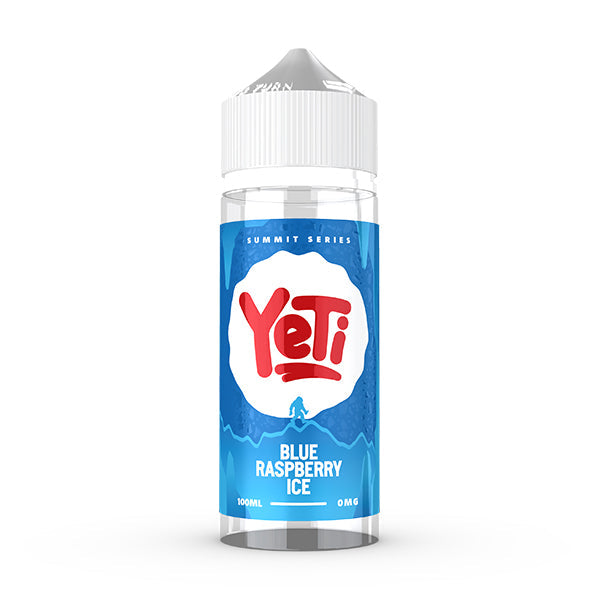 Yeti Summit Series – Blue Raspberry Ice – 0 mg – 100 ml Shortfill