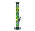 FireFlow & BlackLeaf  - Bong - Thc Molecule (40cm x 5.1cm)
