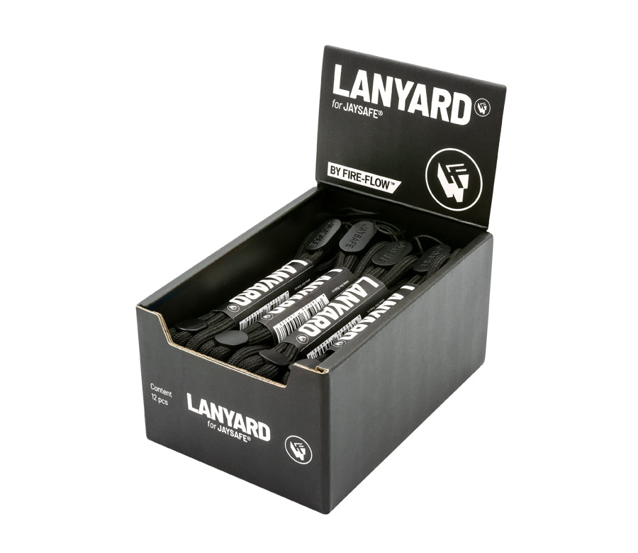 JAYSAFE® Lanyard - Black (12 Stk.)
