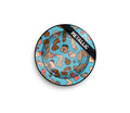 FireFlow - Metal Ashtray - Dick Pattern metallic - 14cm (6 Stk.)