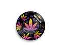 FireFlow - Metal Ashtray - Leaves 37 2/4 metallic - 14cm (6 Stk.)