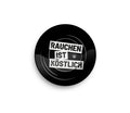 FireFlow - Metal Ashtray - Rauchen Ist Köstlich - 14cm (6 Stk.)