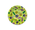 FireFlow - Metal Coffeeshop Ashtray - S - 420 Pattern Green13.6cm (4 Stk.)