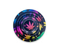 FireFlow - Metal Coffeeshop Ashtray - S - Leaves Gradient 13.6cm (4 Stk.)