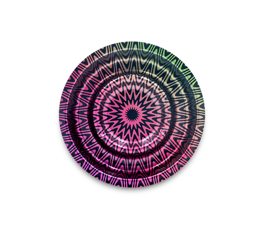 FireFlow - Metal Coffeeshop Ashtray - S - Trippy 3 13.6cm (4 Stk.)