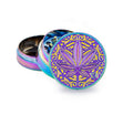 FireFlow - Metal Grinder 4cm 3P - Icy - Trance Leaf (6 Stk.)