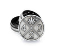 FireFlow - Metal Grinder 4cm 3P - Silver - 420  (6 Stk.)