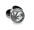 FireFlow - Metal Grinder 4cm 3P - Silver - 420 Heart (6 Stk.)