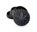 FireFlow - Metal Grinder 5cm 4P - Black - Trance Leaf (4 Stk.)