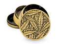 FireFlow - Metal Grinder 5cm 4P - Gold - Leaves 33 (4 Stk.)
