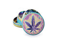 FireFlow - Metal Grinder 5cm 4P - Icy - Geometrical Leaf (4 Stk.)