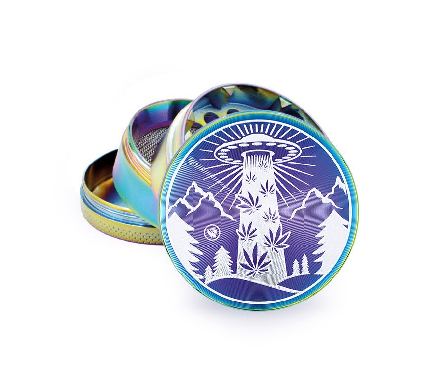 FireFlow - Metal Grinder 5cm 4P - Icy - HS - 420 Ufo (4 Stk.)