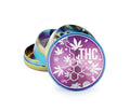 FireFlow - Metal Grinder 5cm 4P - Icy - THC Molecule (4 Stk.)