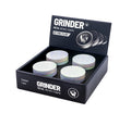 FireFlow - Metal Grinder 5cm 4P - Icy Pearl - THC Molecule (4 Stk.)