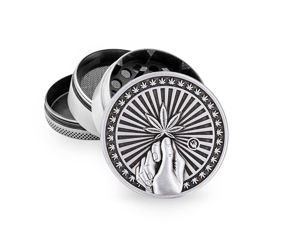FireFlow - Metal Grinder 5cm 4P - Silver - Hope (4 Stk.)