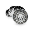 FireFlow - Metal Grinder 5cm 4P - Silver - Rasta Lion (6 Stk.)