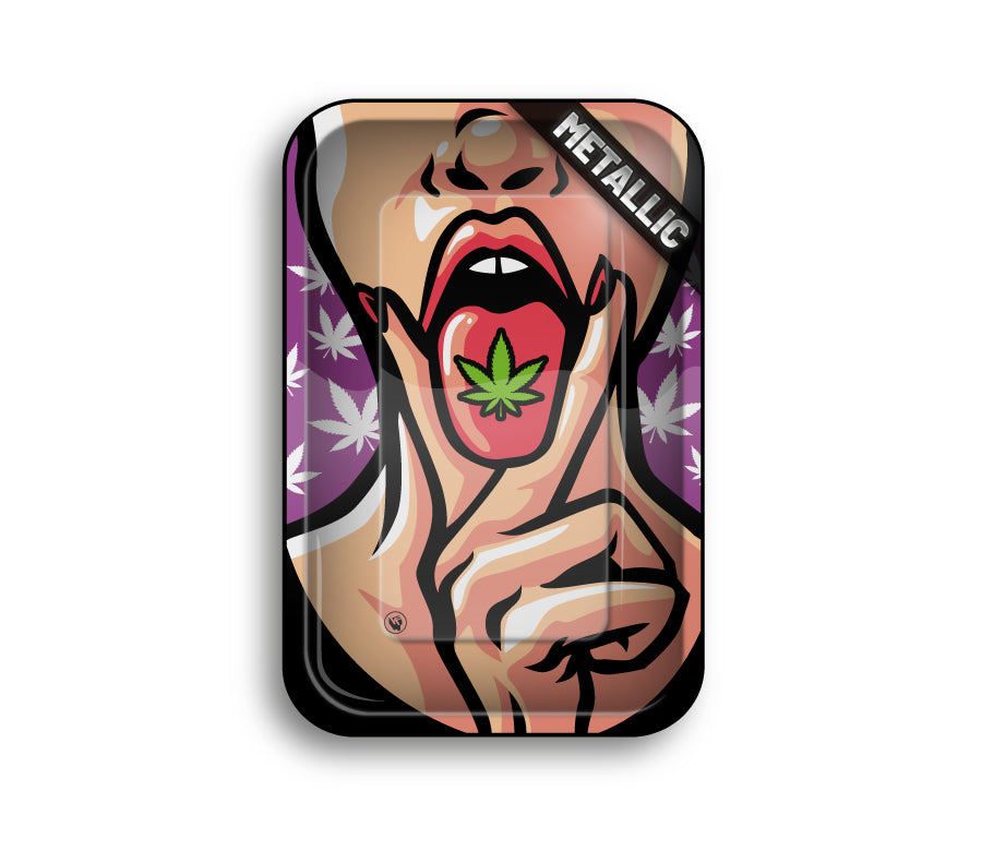 FireFlow - Rolling Tray - M - 420 Girl 1/4 - 27.5cm x 17.5cm (4 Stk.)