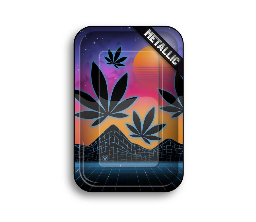 FireFlow - Rolling Tray - M - Leaves 37 3/4 - 27.5cm x 17.5cm (4 Stk.)