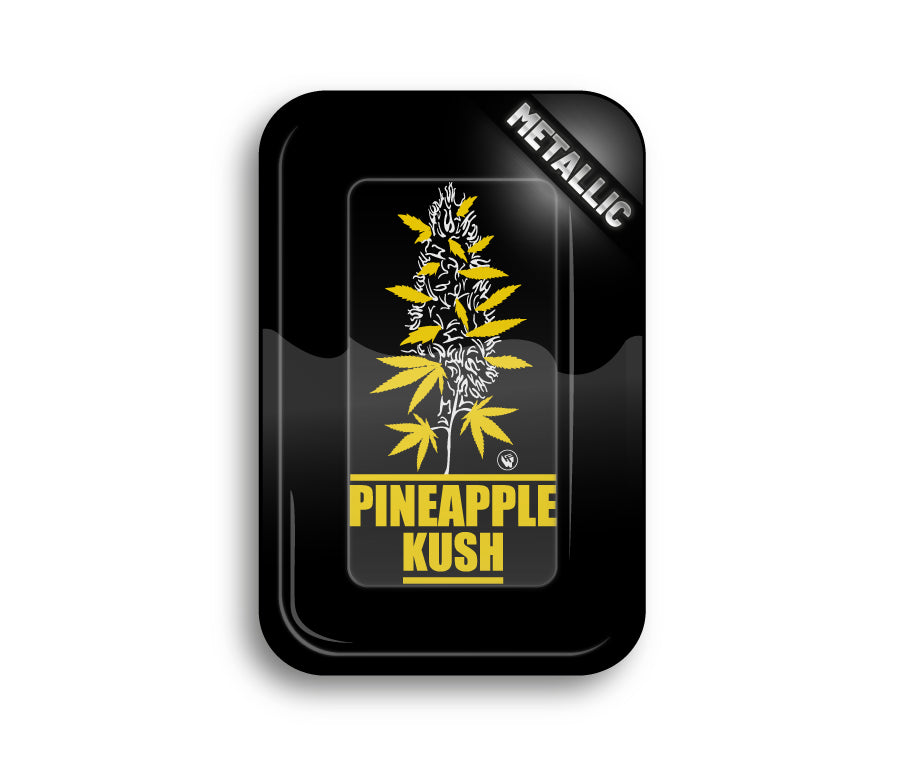 FireFlow - Rolling Tray - M - Pineapple Kush - 27.5cm x 17.5cm (4 Stk.)