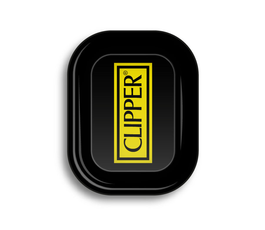 FireFlow - Rolling Tray - S - Clipper Logo Black - 14cm x 18cm (4 Stk.)