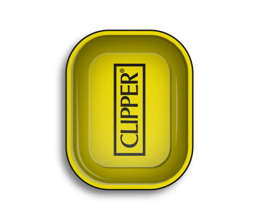 FireFlow - Rolling Tray - S - Clipper Logo Yellow - 14cm x 18cm (4 Stk.)