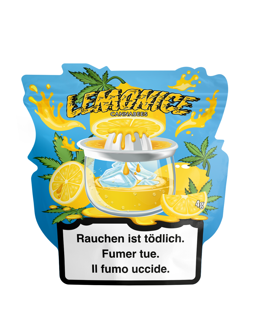 Cannabees - Lemonice - Indoor CBD Blüten - 4g
