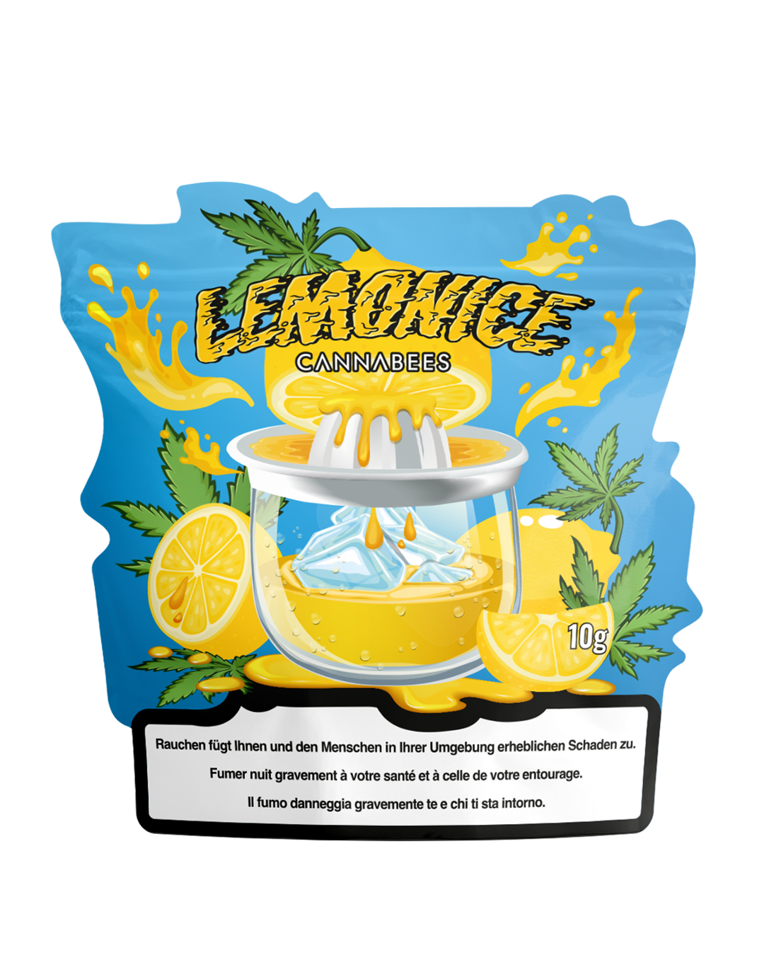 Cannabees - Lemonice - Indoor CBD Minibuds - 18g