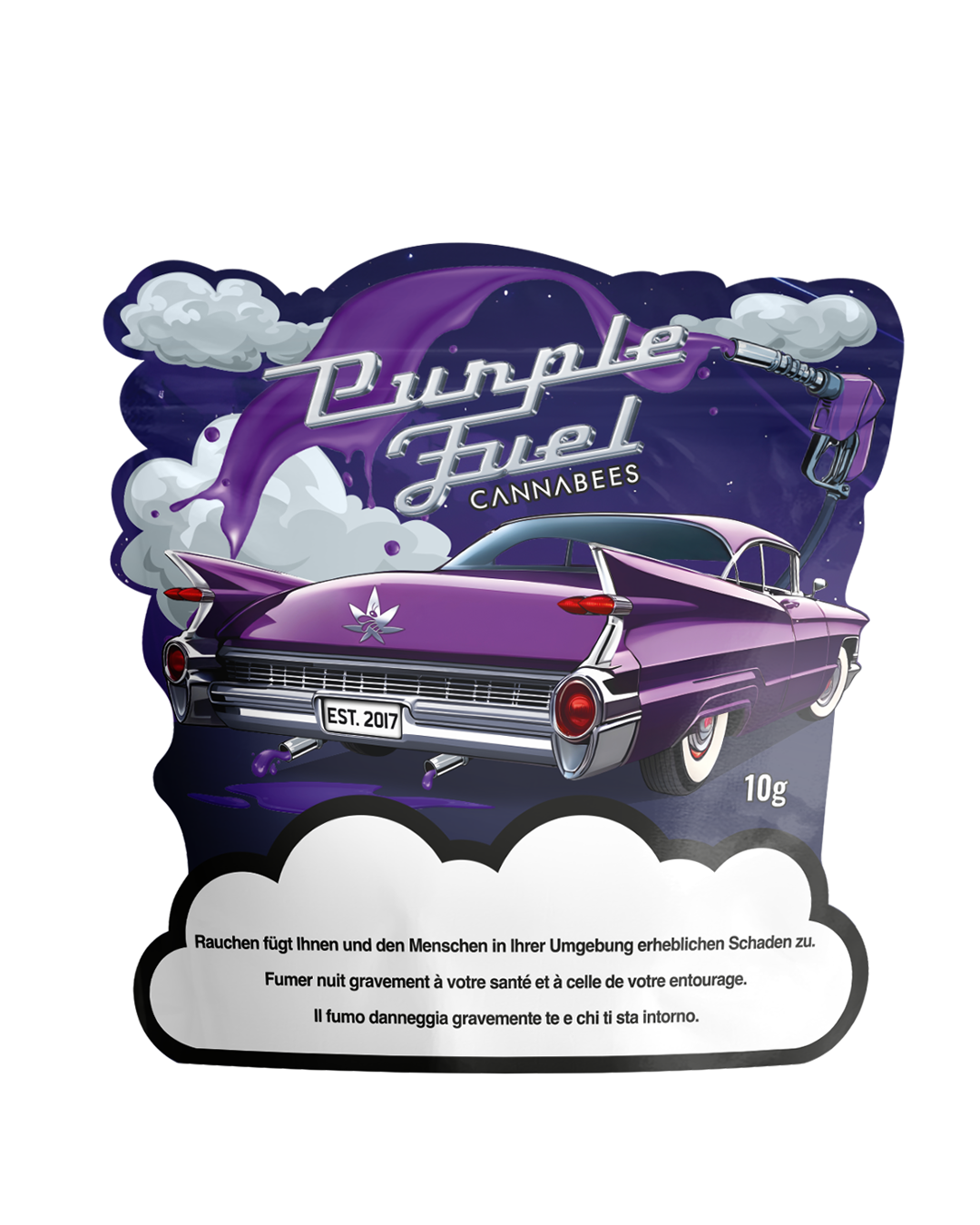 Cannabees - Purple Fuel - Indoor CBD Minibuds - 18g