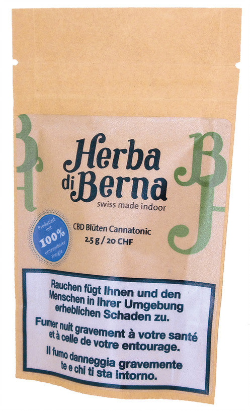 Herba di Berna - Cannatonic Indoor (CHF 20.00/3.5g)
