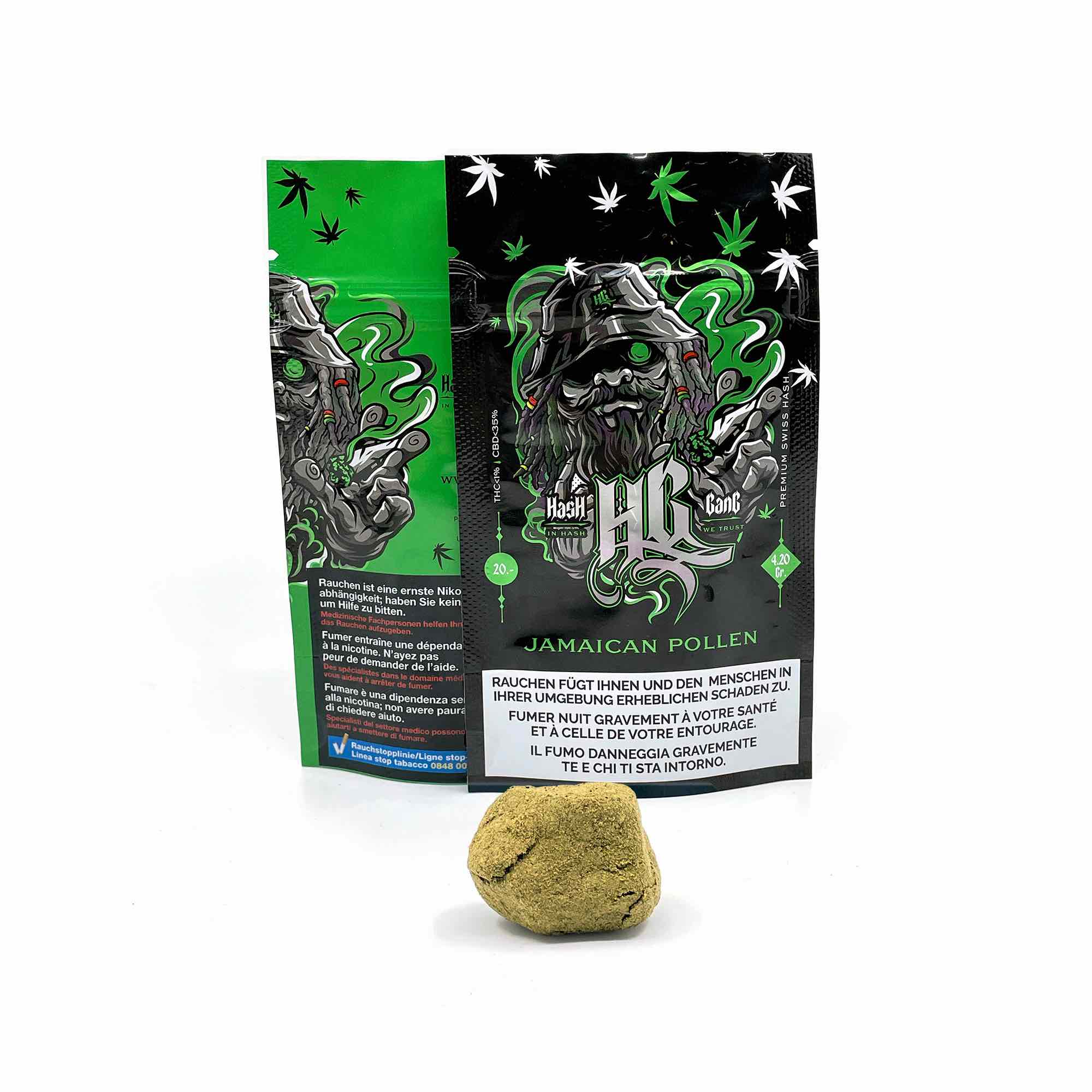 Hash Gang - Jamaican Pollen - 4.20 Gramm