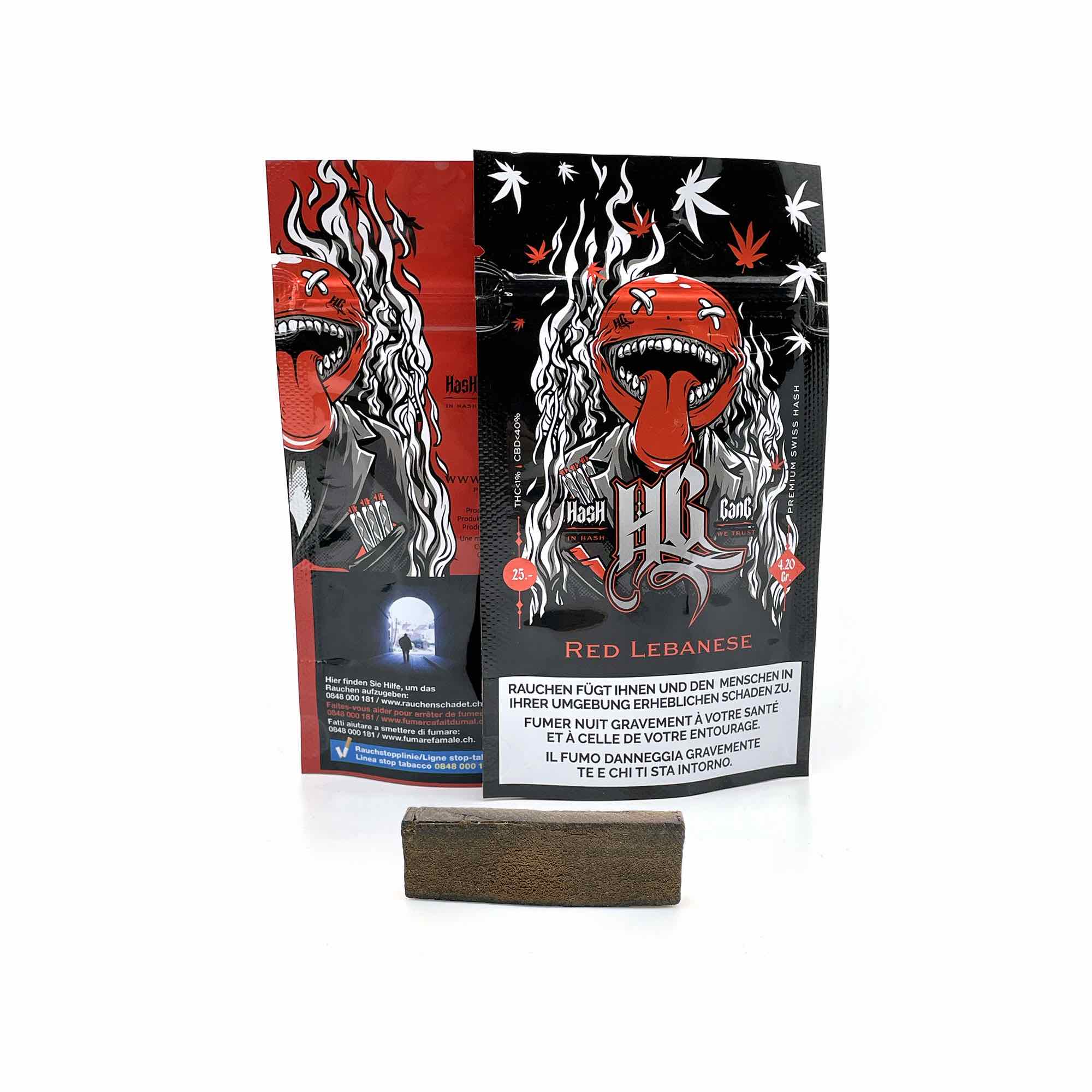 Hash Gang - Red Lebanese - 4.20 Gramm