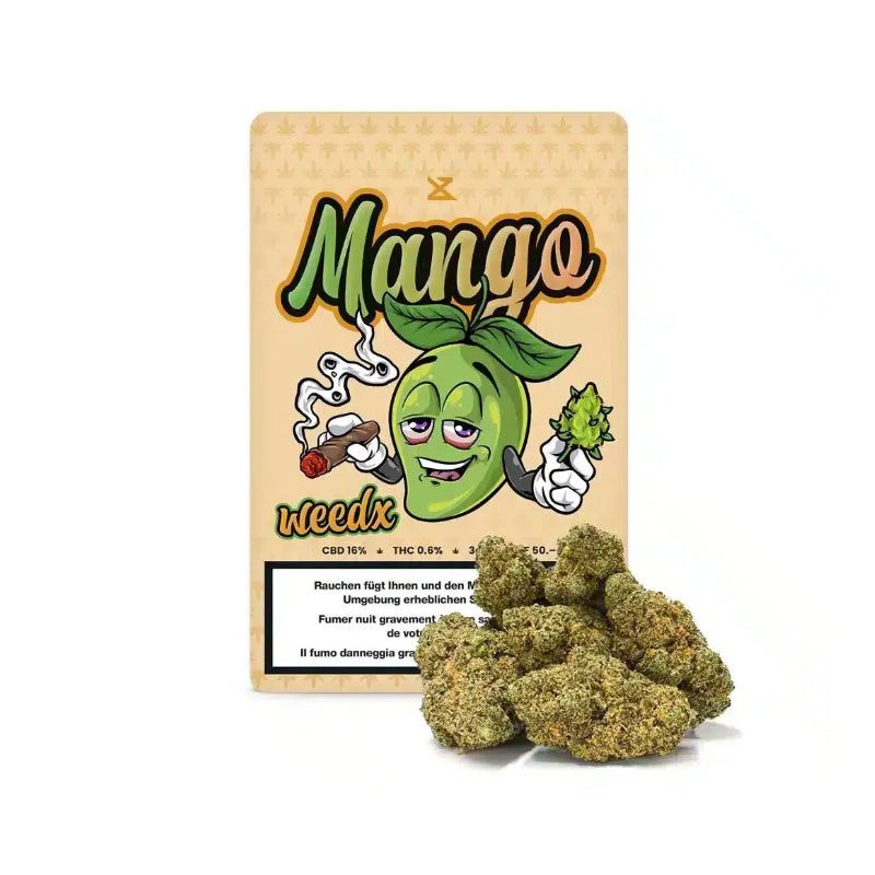 Weedx - Mango - Indoor CBD Blüten - 8g