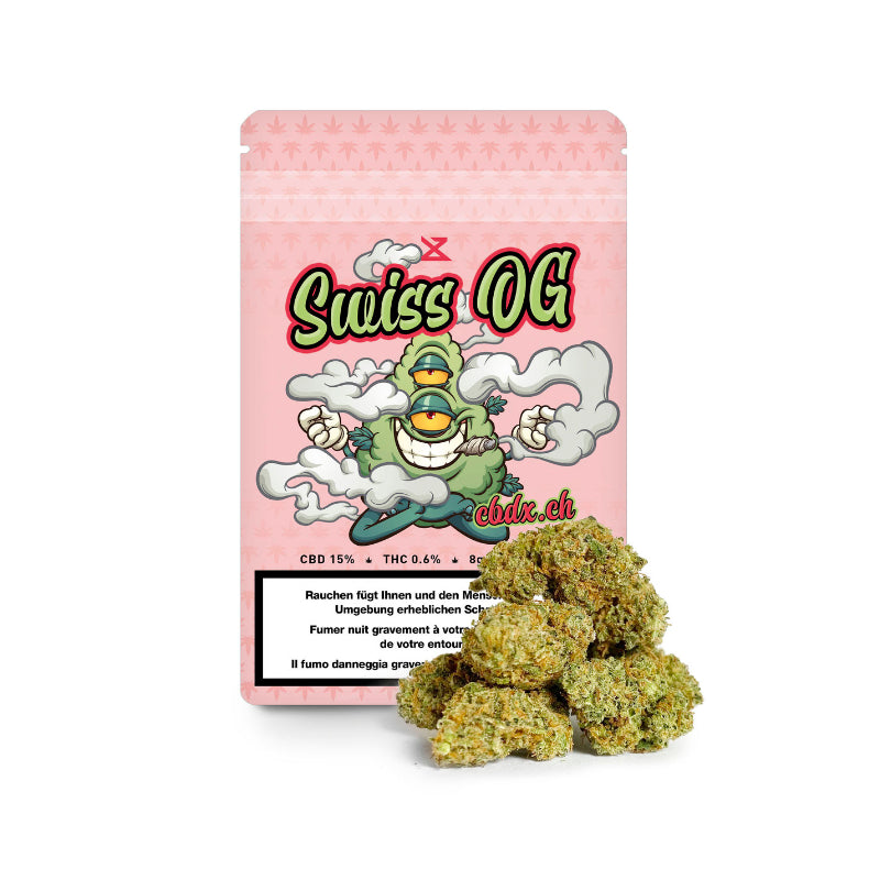 Weedx - Swiss OG - Indoor CBD Blüten - 3g