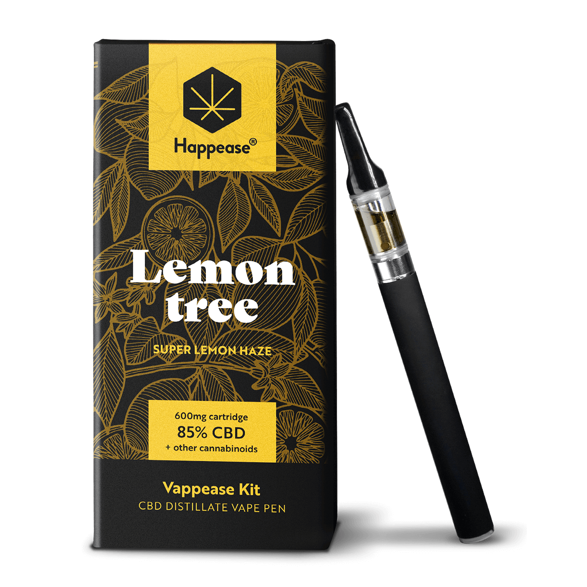 Happease - Vaping Starter Kit 85% CBD - Lemon Tree
