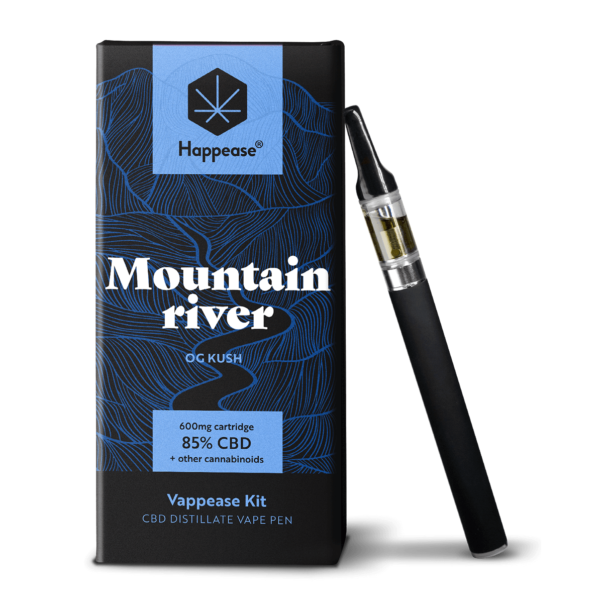Happease - Vaping Starter Kit 85% CBD - Mountain River