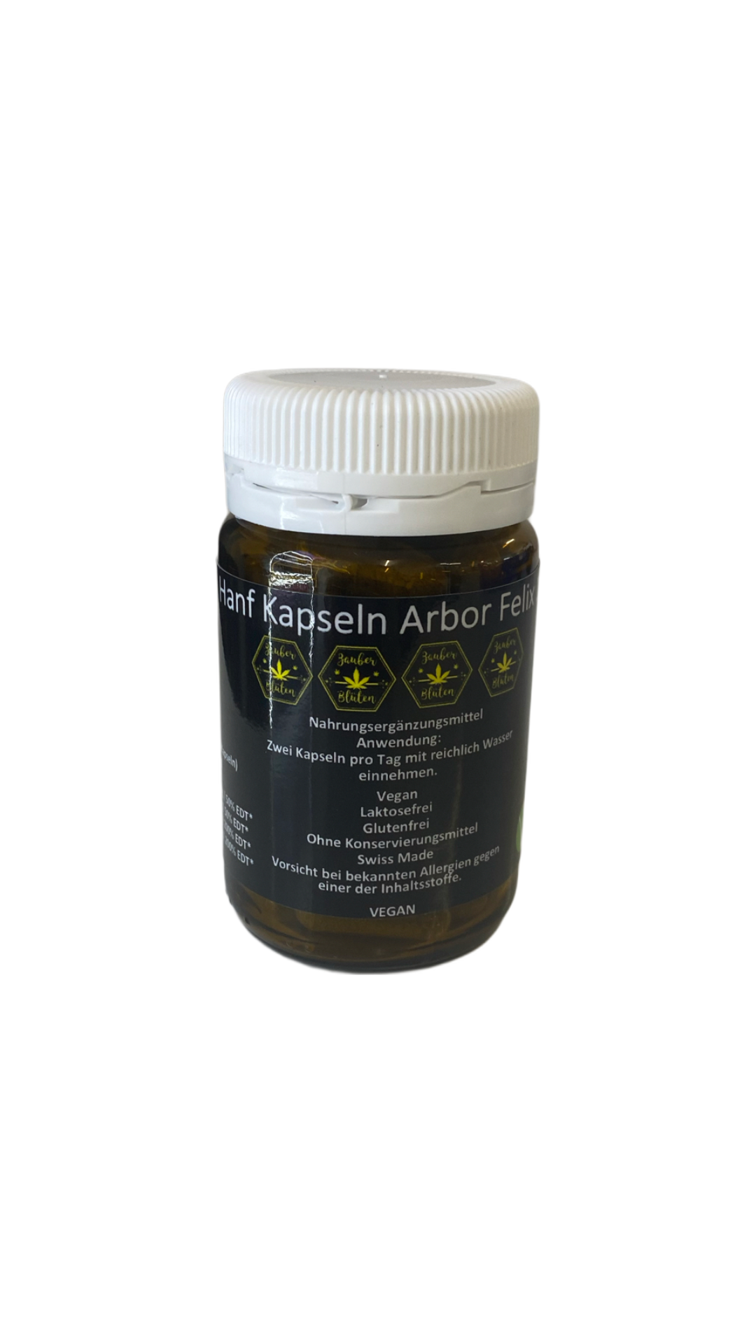 Zauber Blüten - Hanf Kapseln Arbor Felix (10mg/50 Stk.)
