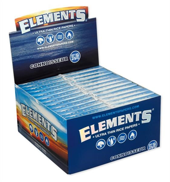 Elements KS Slim + Tips Connoisseur (24 Stk.)