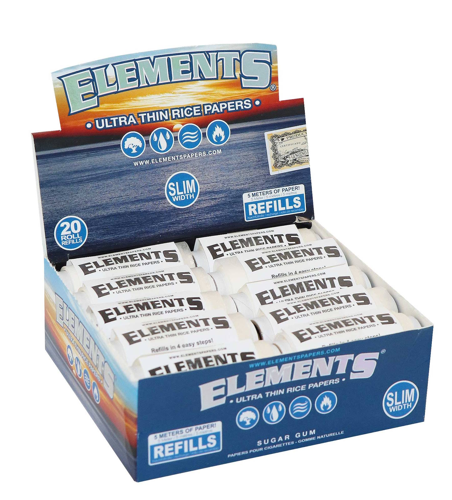 Elements Rolls Slim Refill (20 Stk.)