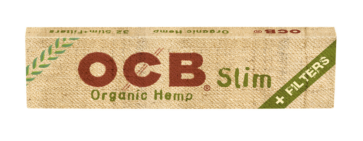 OCB KS Organic Hemp Slim + Tips (32 Stk.)