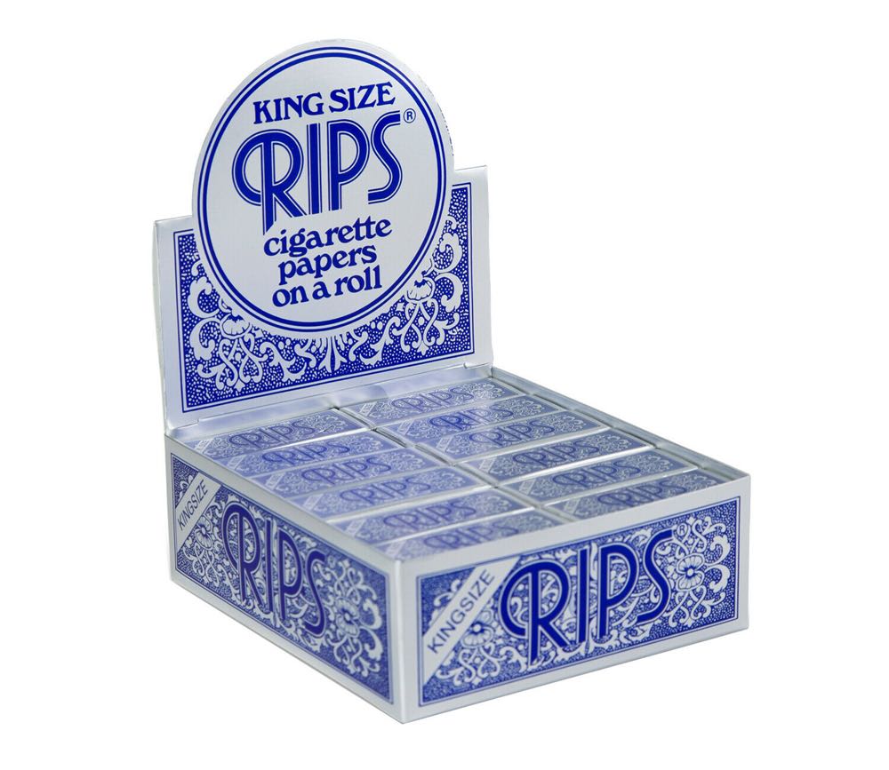 Rips Blau King Size (24 Stk.)