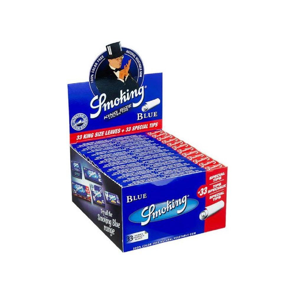 Smoking KS Blue + Filter Tips (24 Stk.)