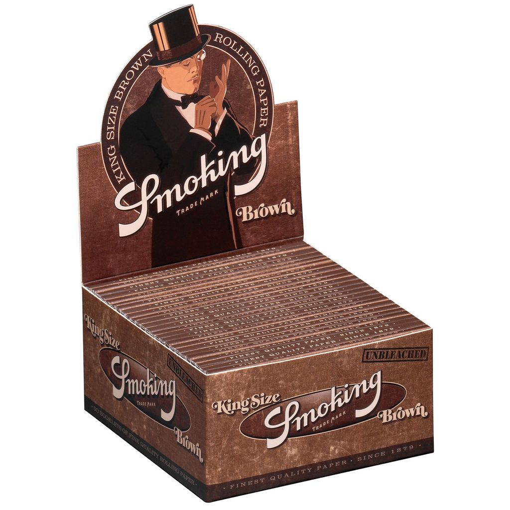 Smoking KS Brown Unbleached (50 Stk.)