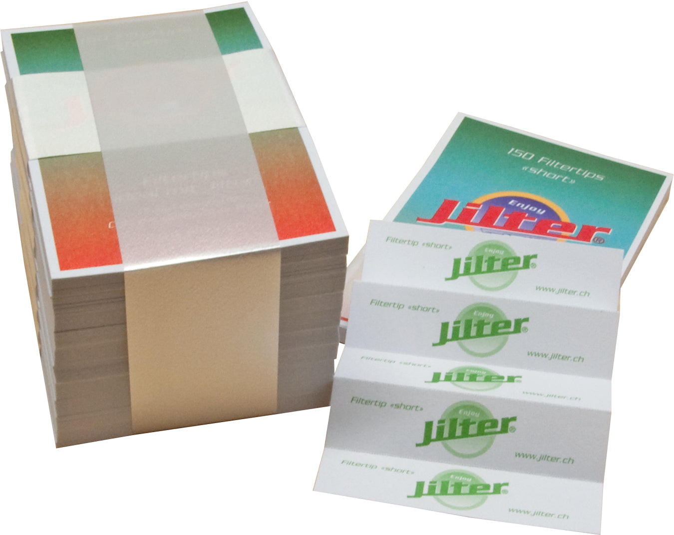 Jilter Filtertips short (10 x 150 Stk.)
