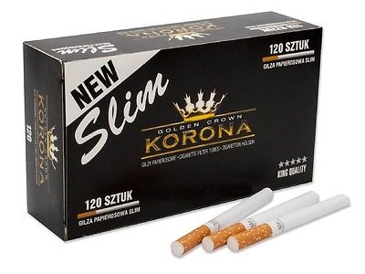 Korona Zig. Hülsen Slim (120 Stk.)